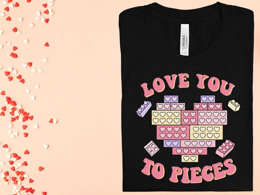 Love You to Pieces Graphic Tee