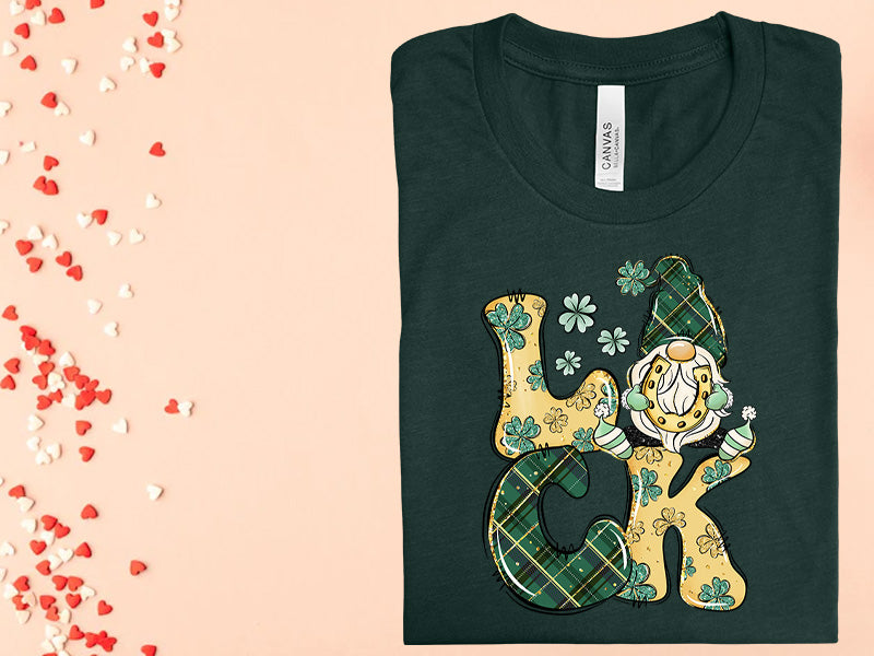 Luck Gnome Graphic Tee