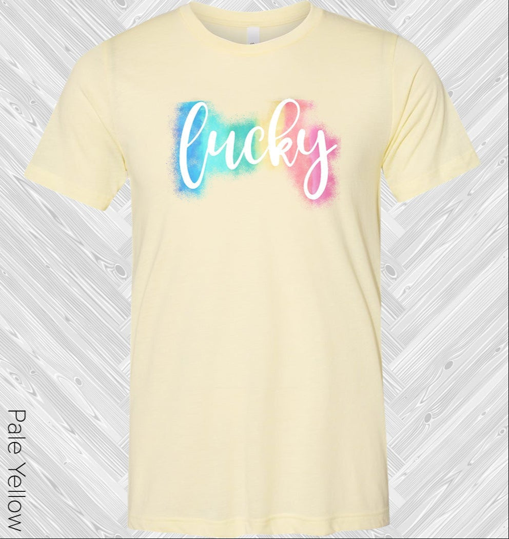 Lucky Rainbow St. Patrick's Day Graphic Tee