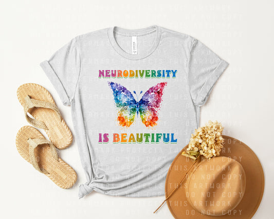 Neurodiversity is Beautiful Graphic Tee