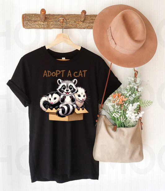 Adopt a Cat - Graphic Tee