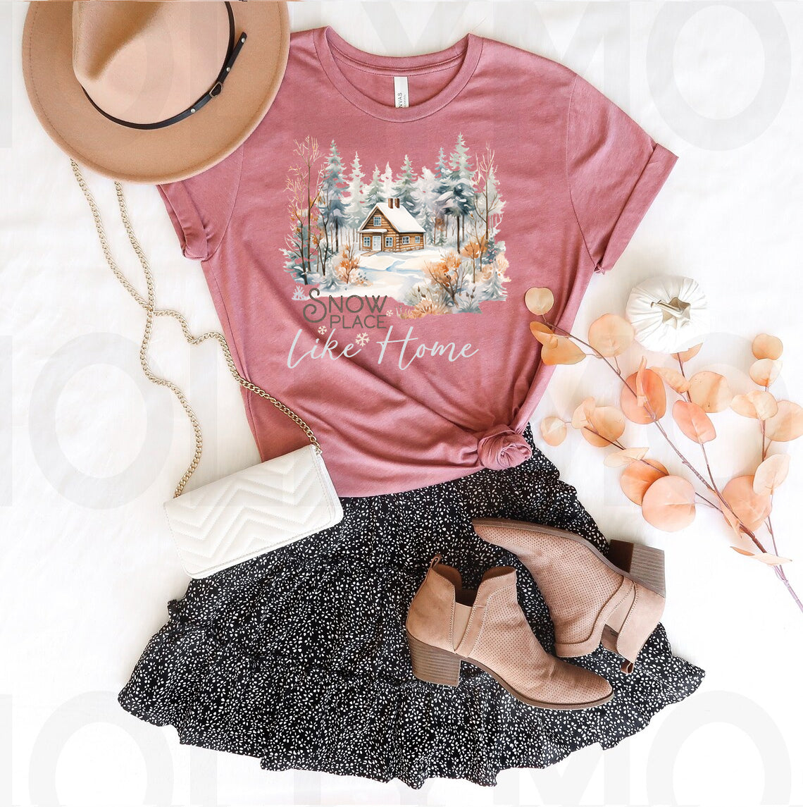 Snow Place Like Home Graphic Tee