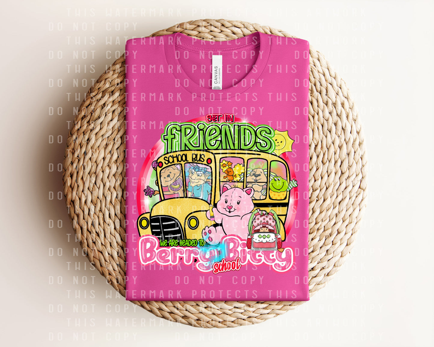 Headed to Berry Bitty School Graphic Tee