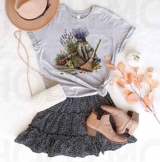 Broom Herbalist Graphic Tee