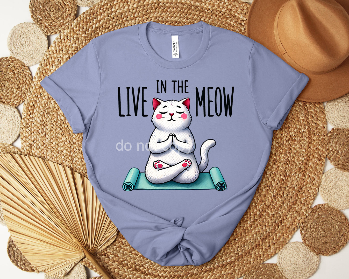 Live in the Meow Graphic Tee