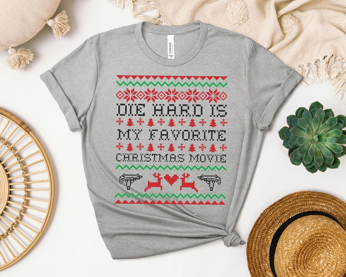 Die Hard is My Favorite Christmas Movie Graphic Tee