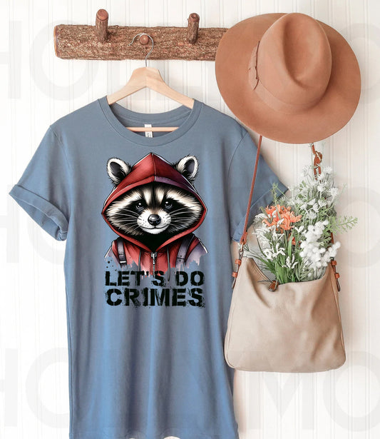 Let's Do Crimes Graphic Tee