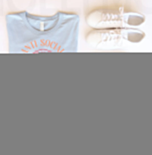 Anti Social Dog Moms Club Graphic Tee