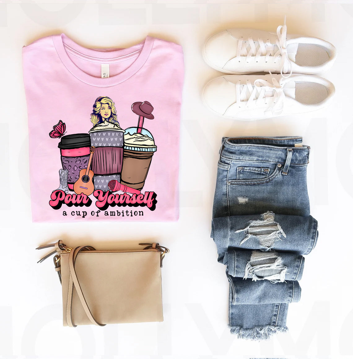 Pour Yourself a Cup of Ambition Graphic Tee