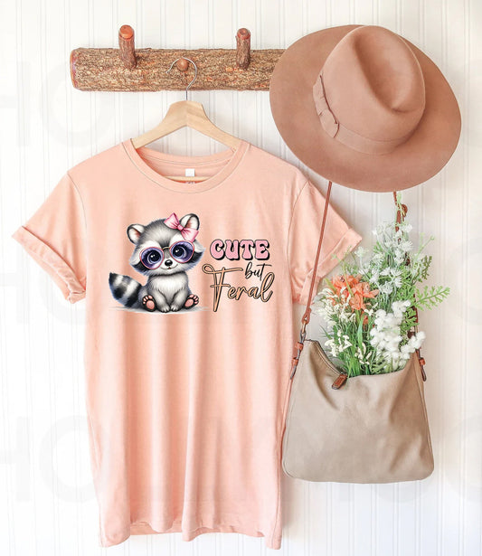 Cute But Feral Graphic Tee