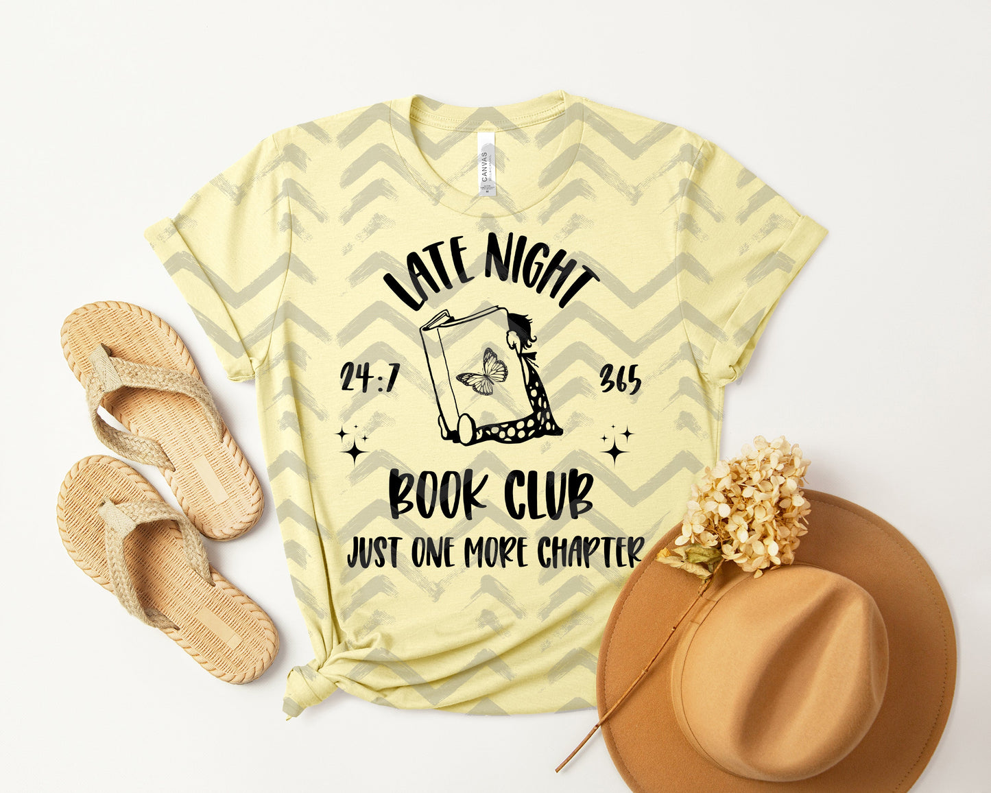 Late Night Book Club Graphic Tee