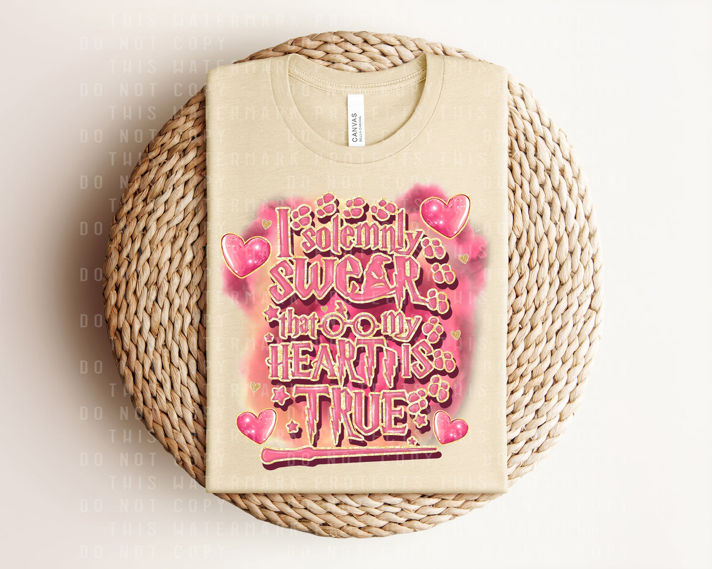I Solemnly Swear That My Heart is True Graphic Tee