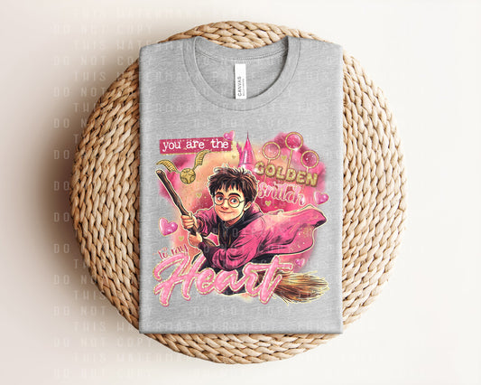 You are the Golden Snitch to My Heart Graphic Tee