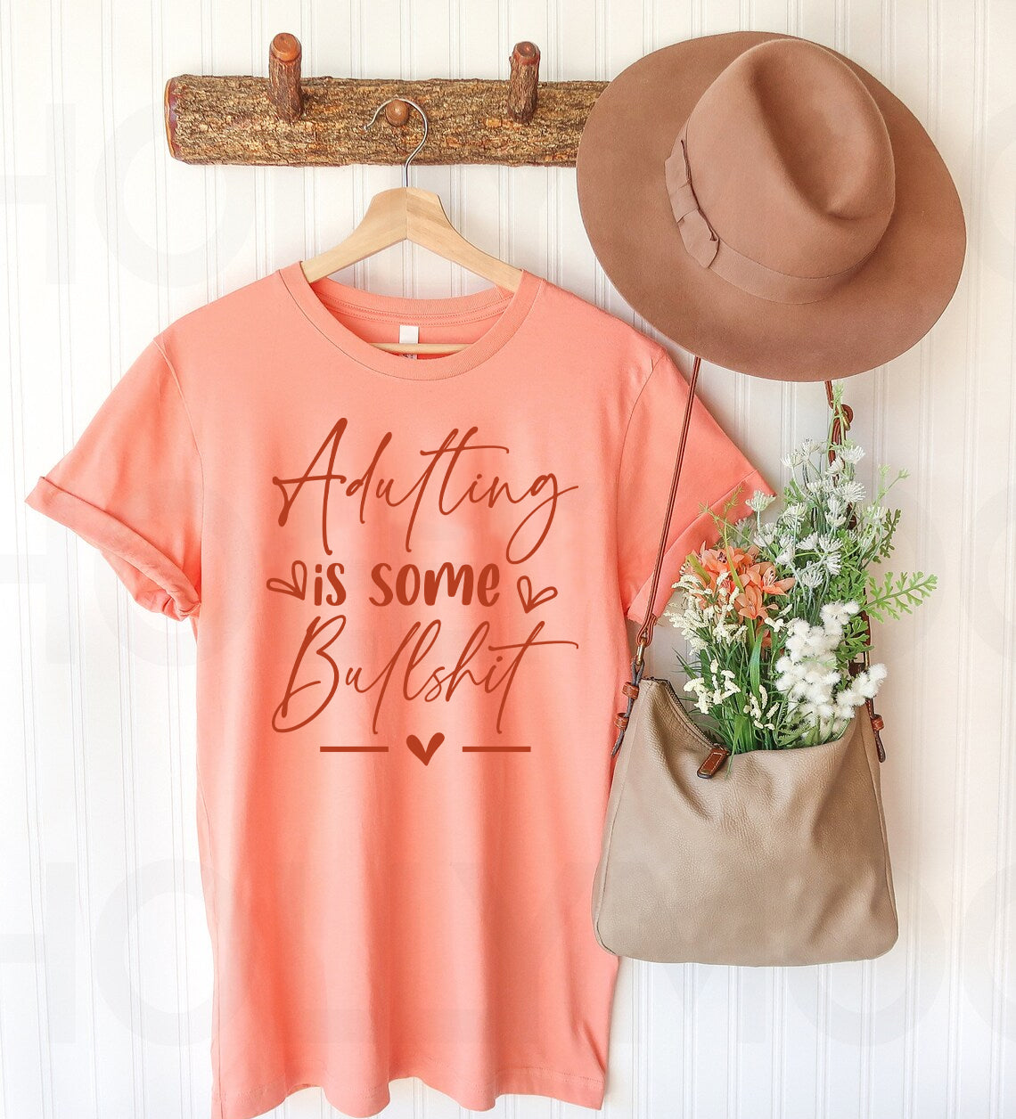 Adulting is Some Bullsh** Graphic Tee