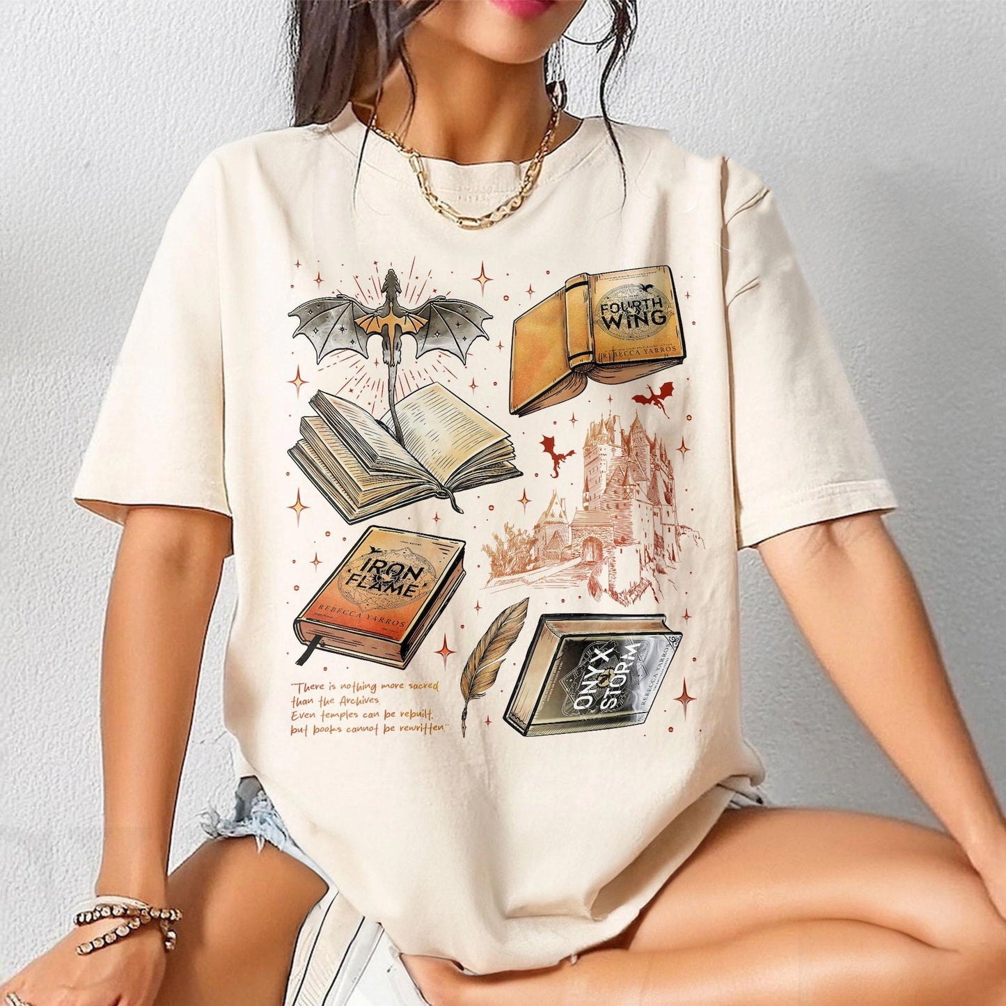 Fourth Wing Graphic Tee