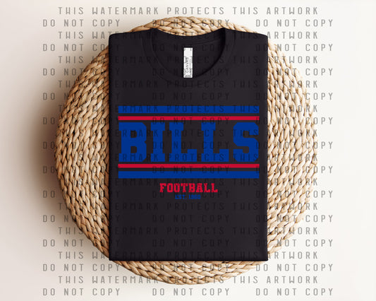 Bills Football Graphic Tee