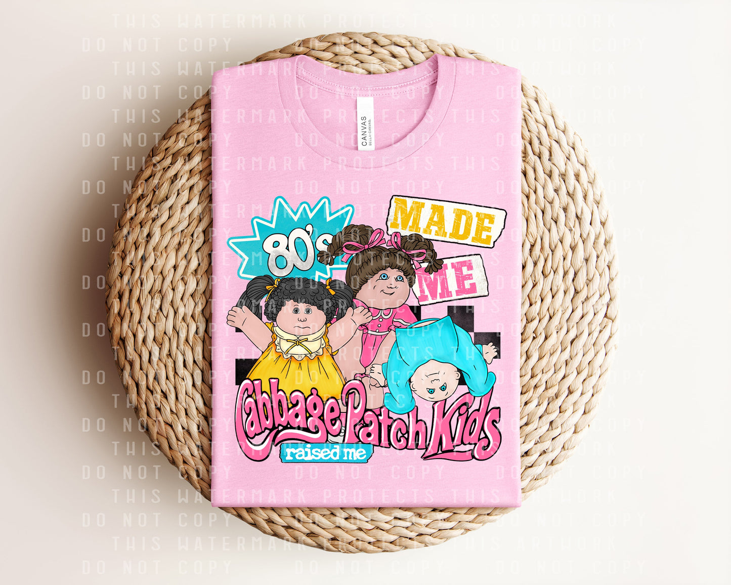 Cabbage Patch Kids Raised Me Graphic Tee