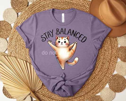 Stay Balanced Graphic Tee