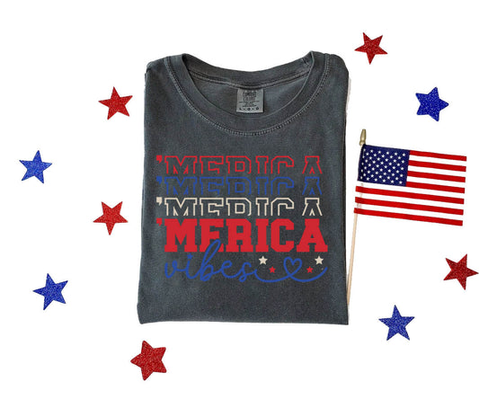 Merica Vibes Graphic Tee