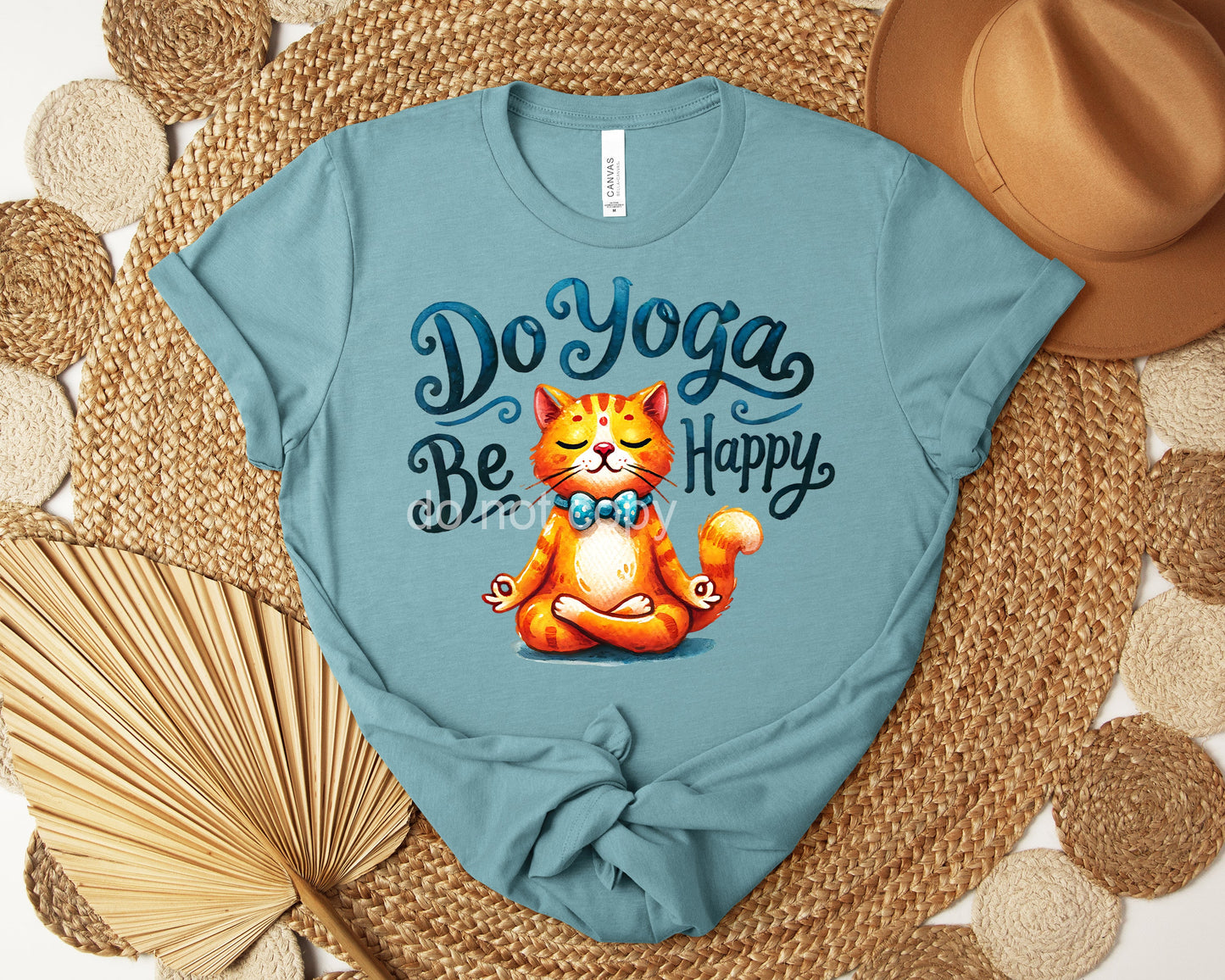 Do Yoga Be Happy Graphic Tee