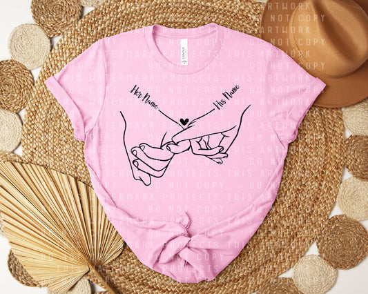 Holding Hands Graphic Tee