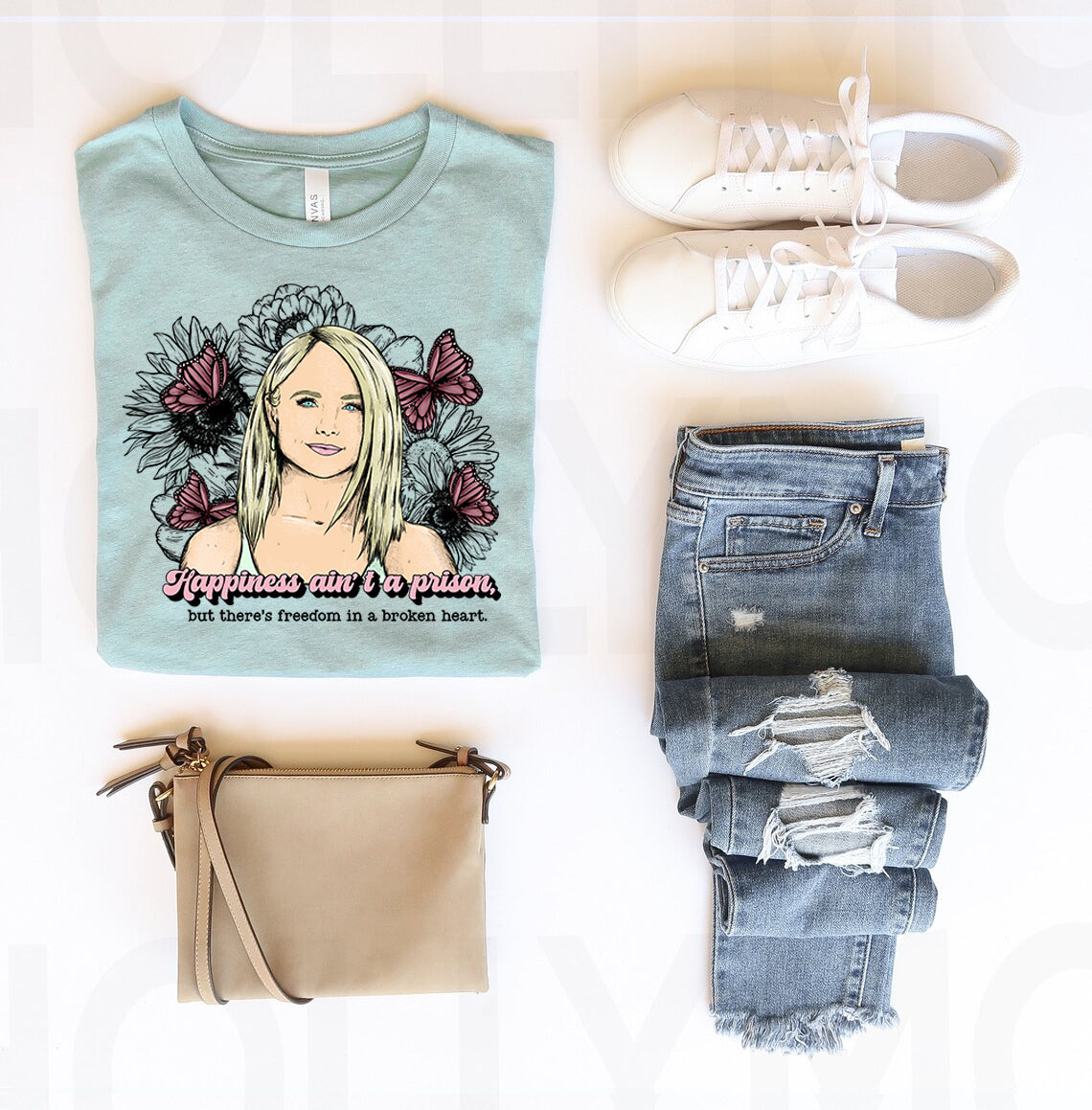 Happiness Ain't a Prison Graphic Tee