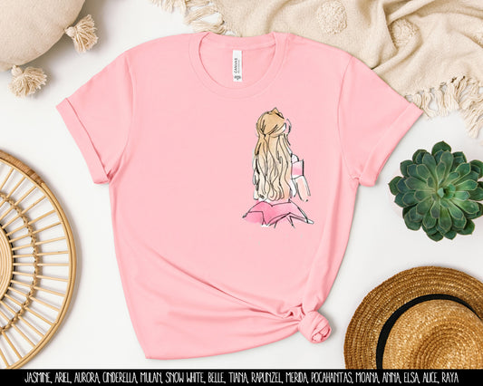 Aurora Silhouette Graphic Tee