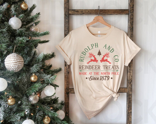 Rudolph & Co Reindeer Treat Graphic Tee