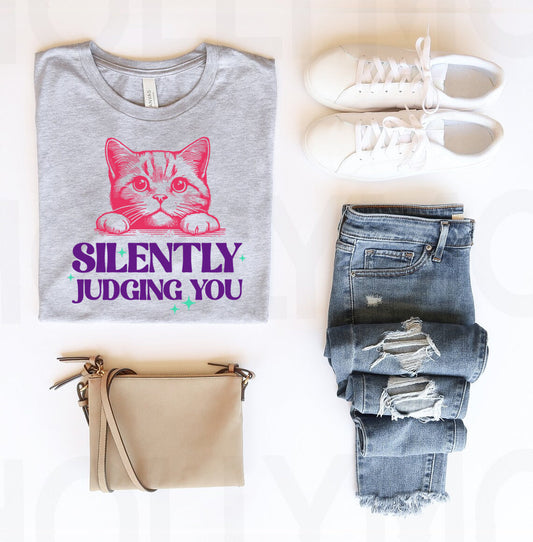 Silently Judging You Graphic Tee