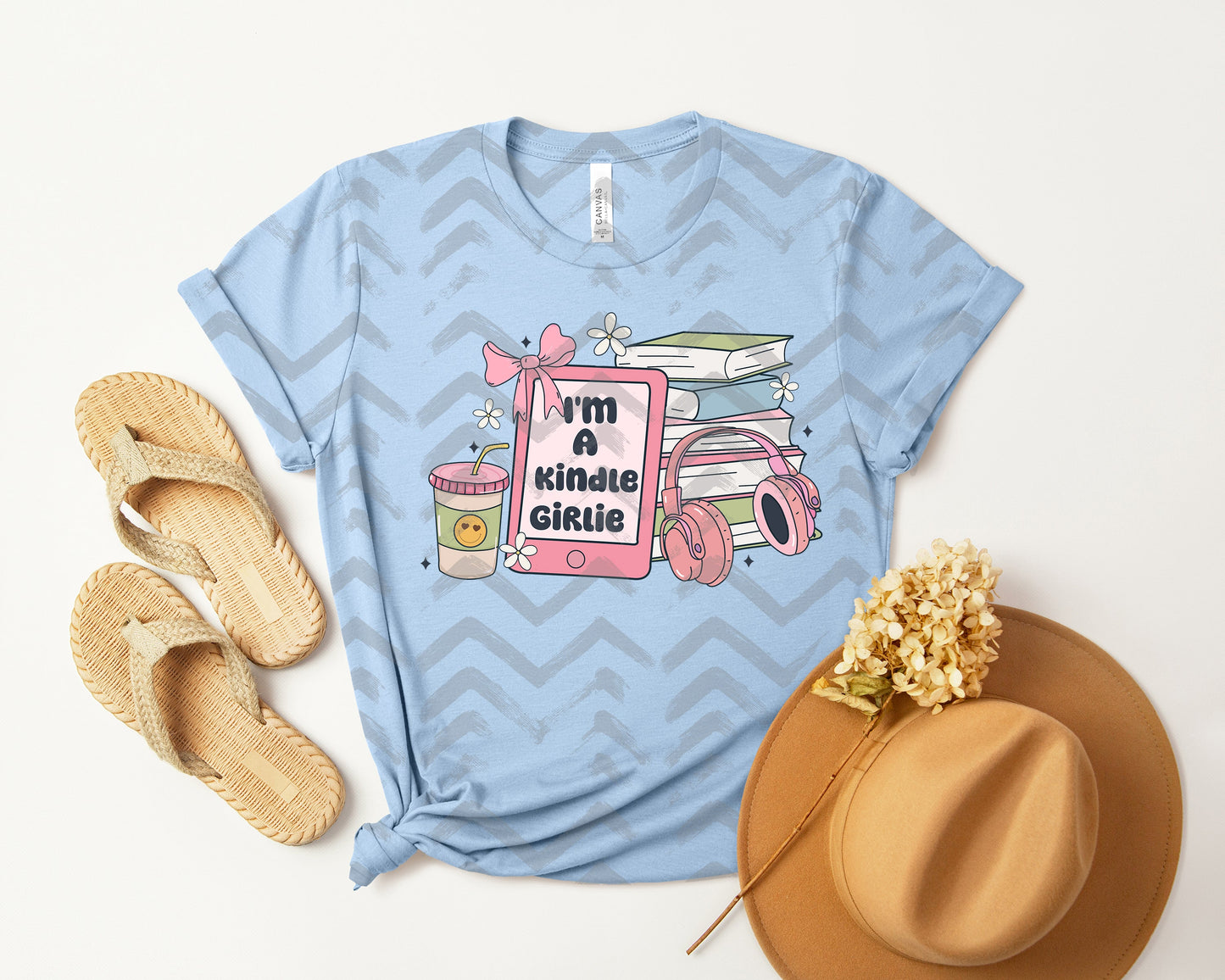 I'm a Kindle Girlie Graphic Tee