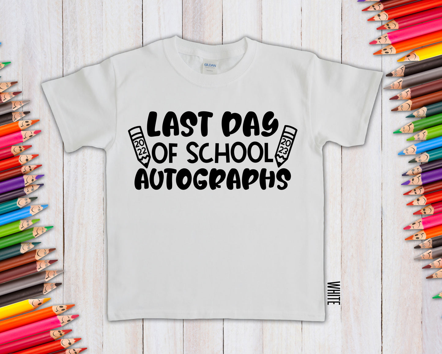 Last Day of School Autographs Graphic Tee