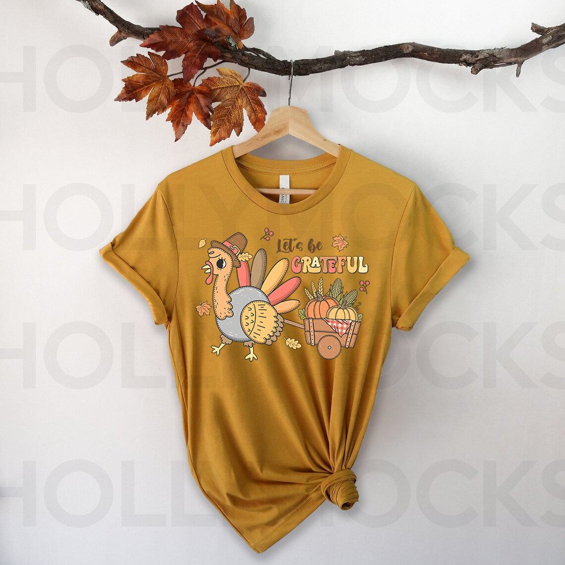 Let's Be Grateful Graphic Tee