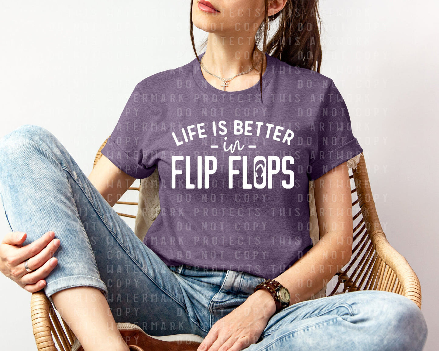 Life is Better in Flip Flops Graphic Tee
