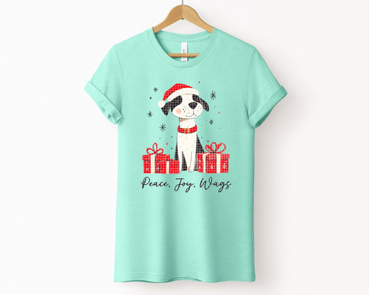 Peace Joy Wags Graphic Tee