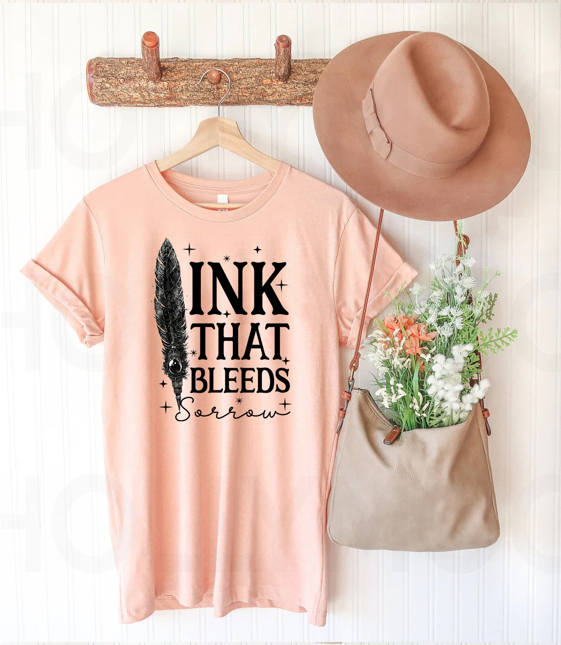 Ink That Bleeds Sorrow Graphic Tee