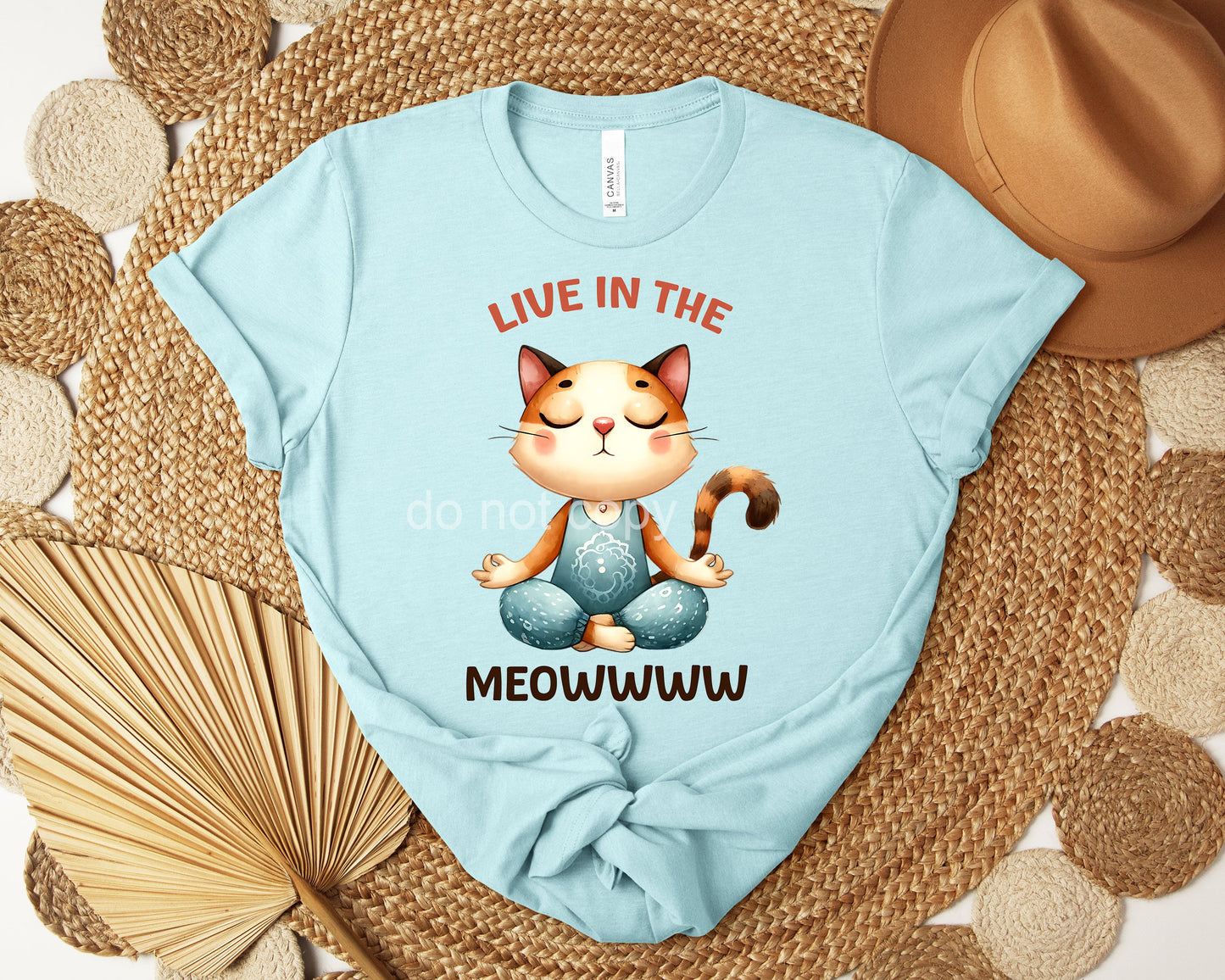 Live in the Meowwww Graphic Tee