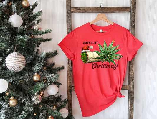 Have a Lit Christmas Graphic Tee