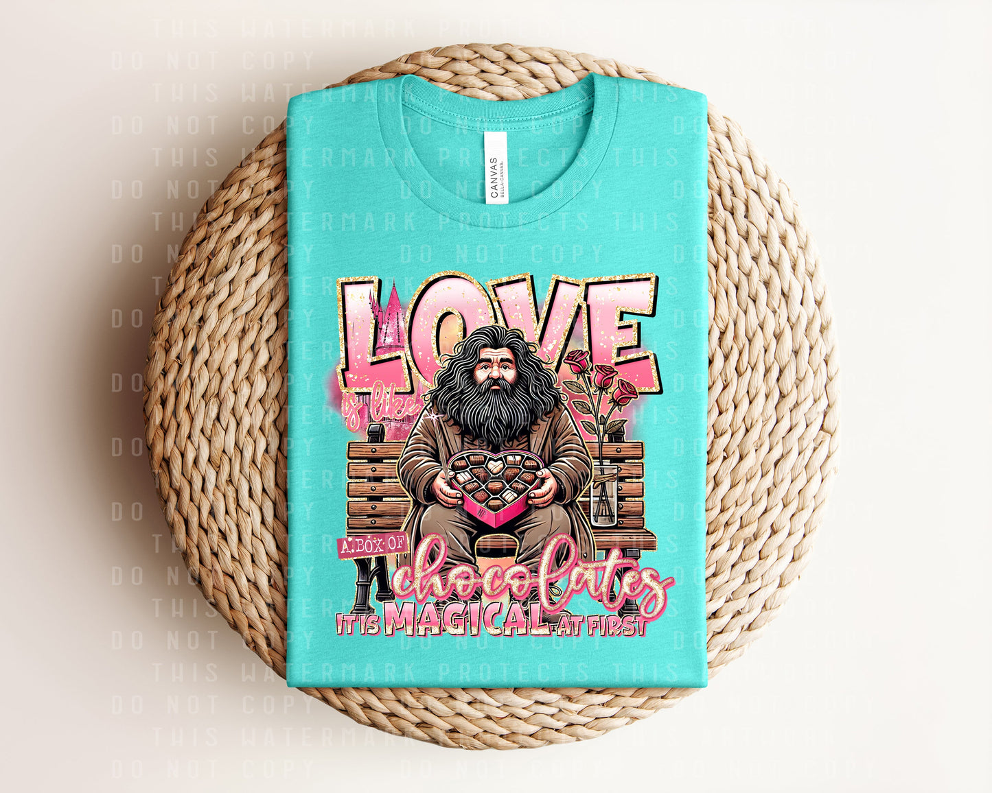 Love is Like a Box of Chocolates Graphic Tee