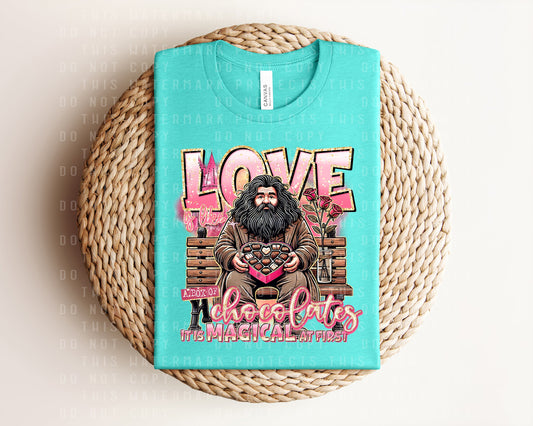 Love is Like a Box of Chocolates Graphic Tee