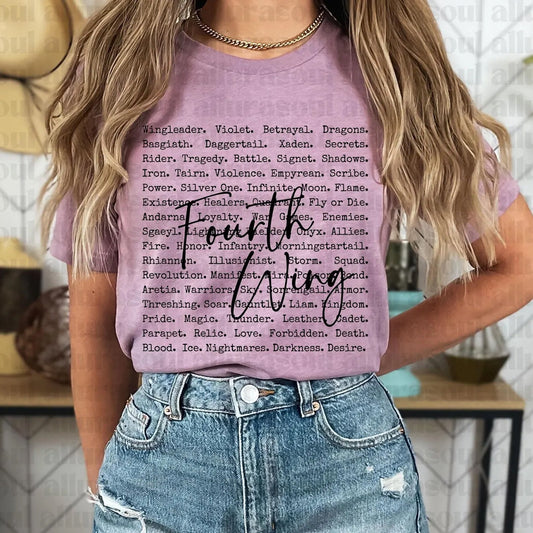 Fourth Wing Graphic Tee