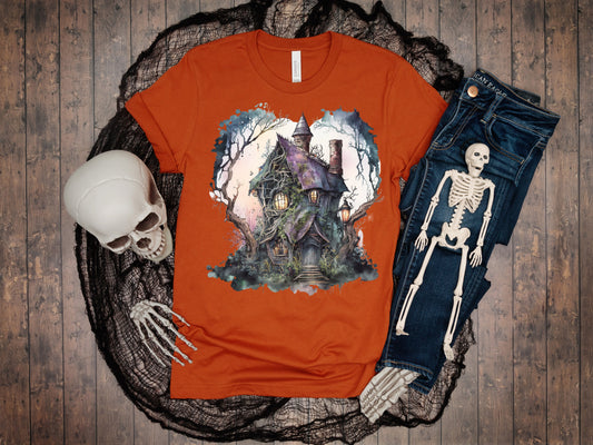 Pastel Witch House Graphic Tee