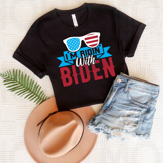 I'm Ridin with Biden Graphic Tee