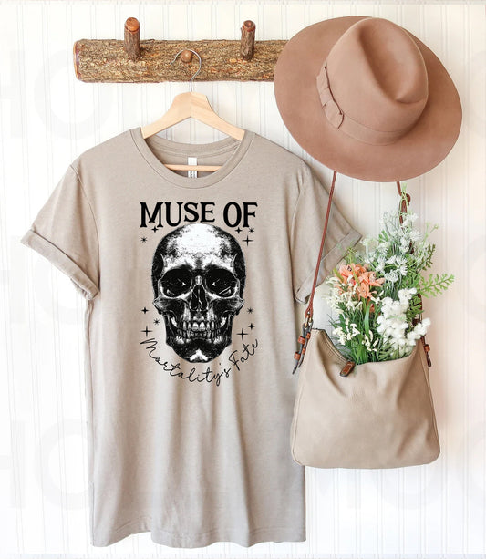 Muse of Mortality's Fate - Graphic Tee