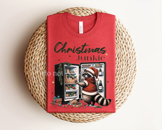 Christmas Junkie Graphic Tee