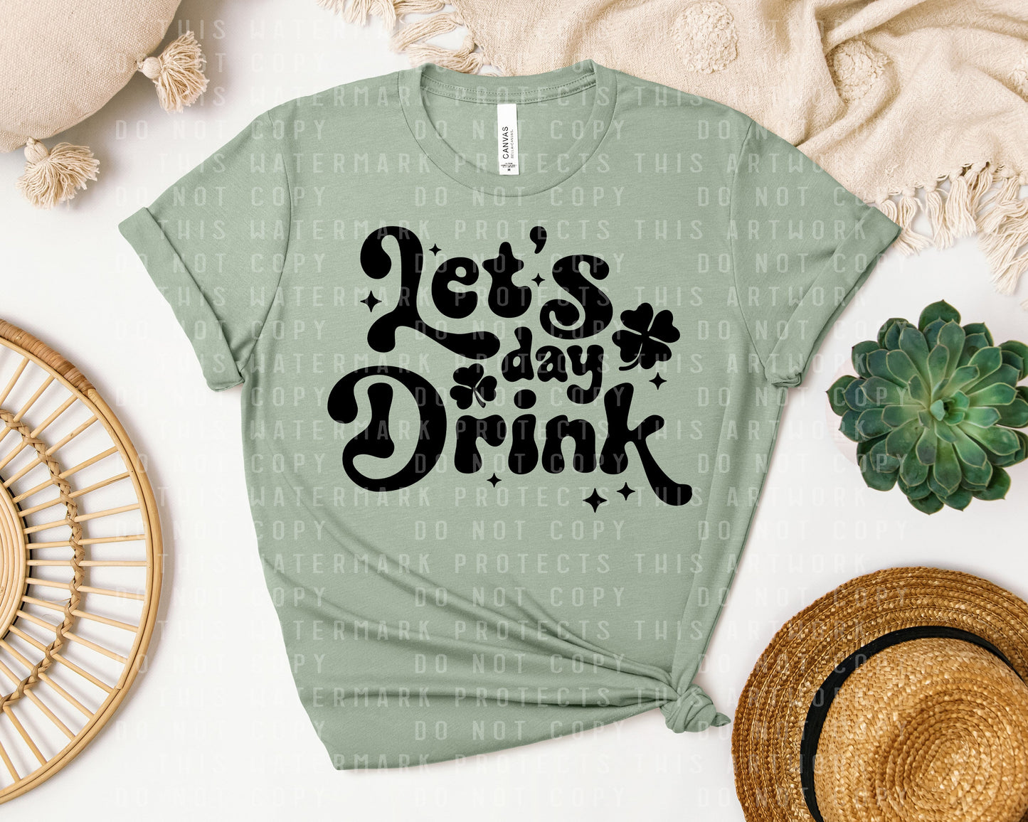 Let's Day Drink Graphic Tee