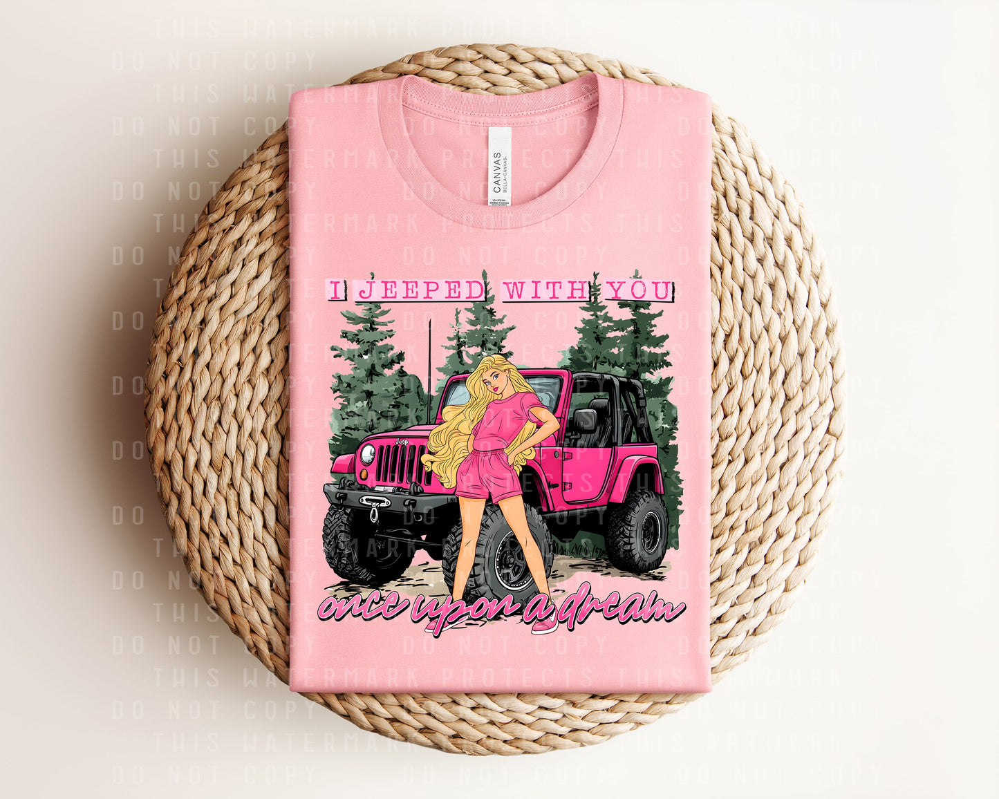 I Jeeped with You Once Upon a Dream Graphic Tee