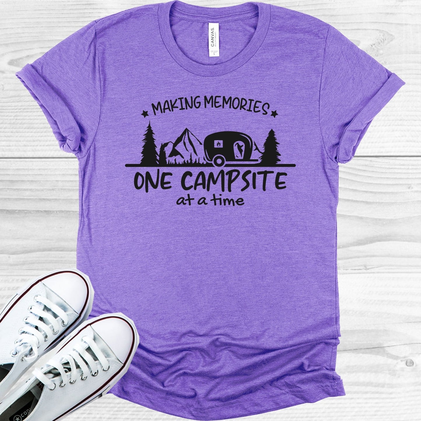 Making Memories One Campsite at a Time Graphic Tee