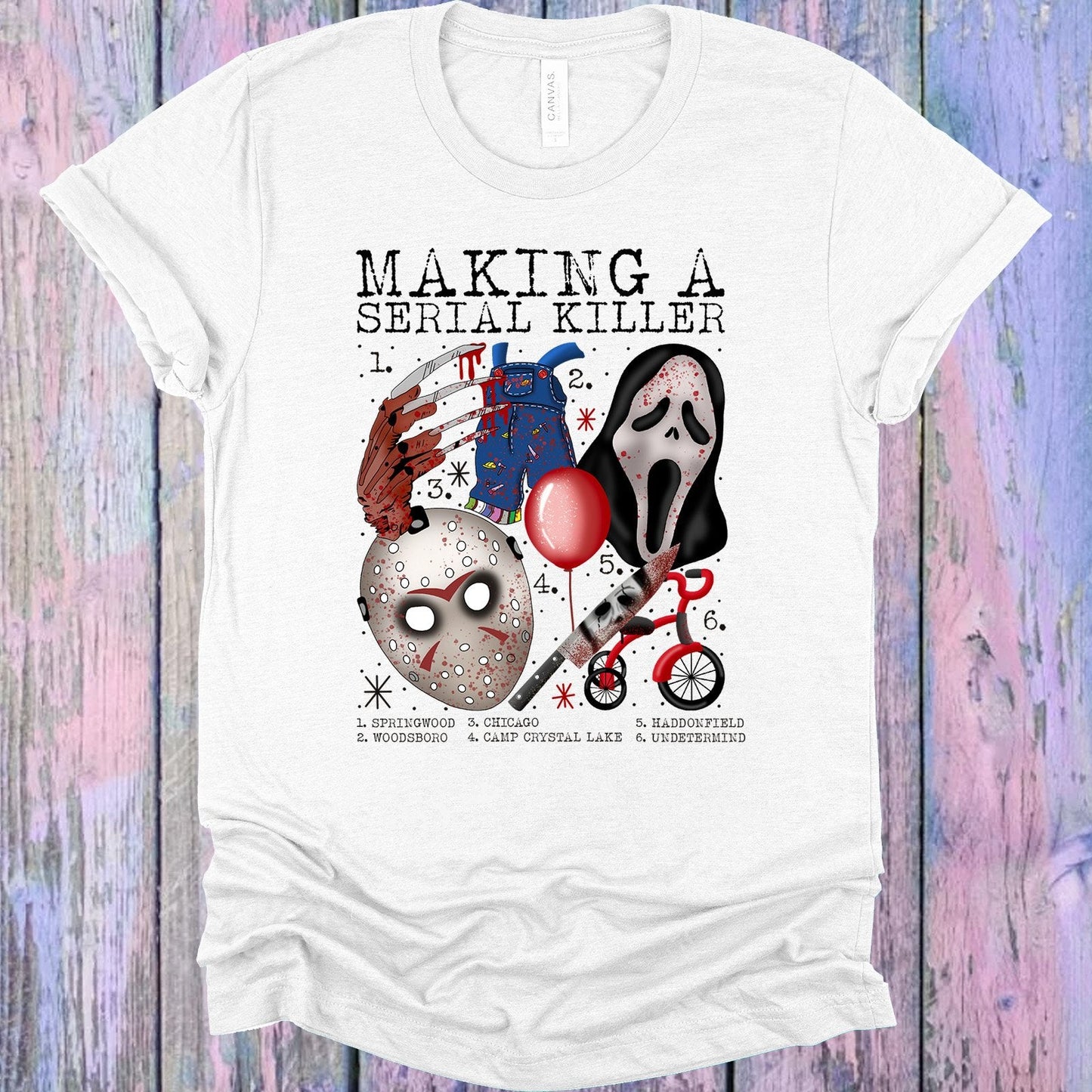 Making a Serial Killer Graphic Tee