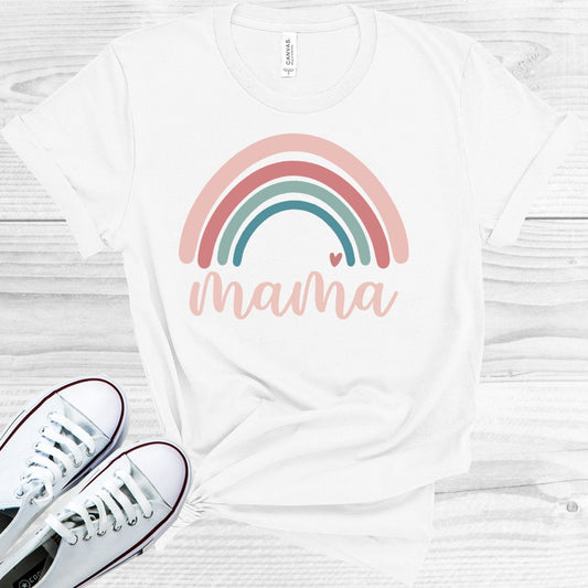Mama Rainbow Graphic Tee