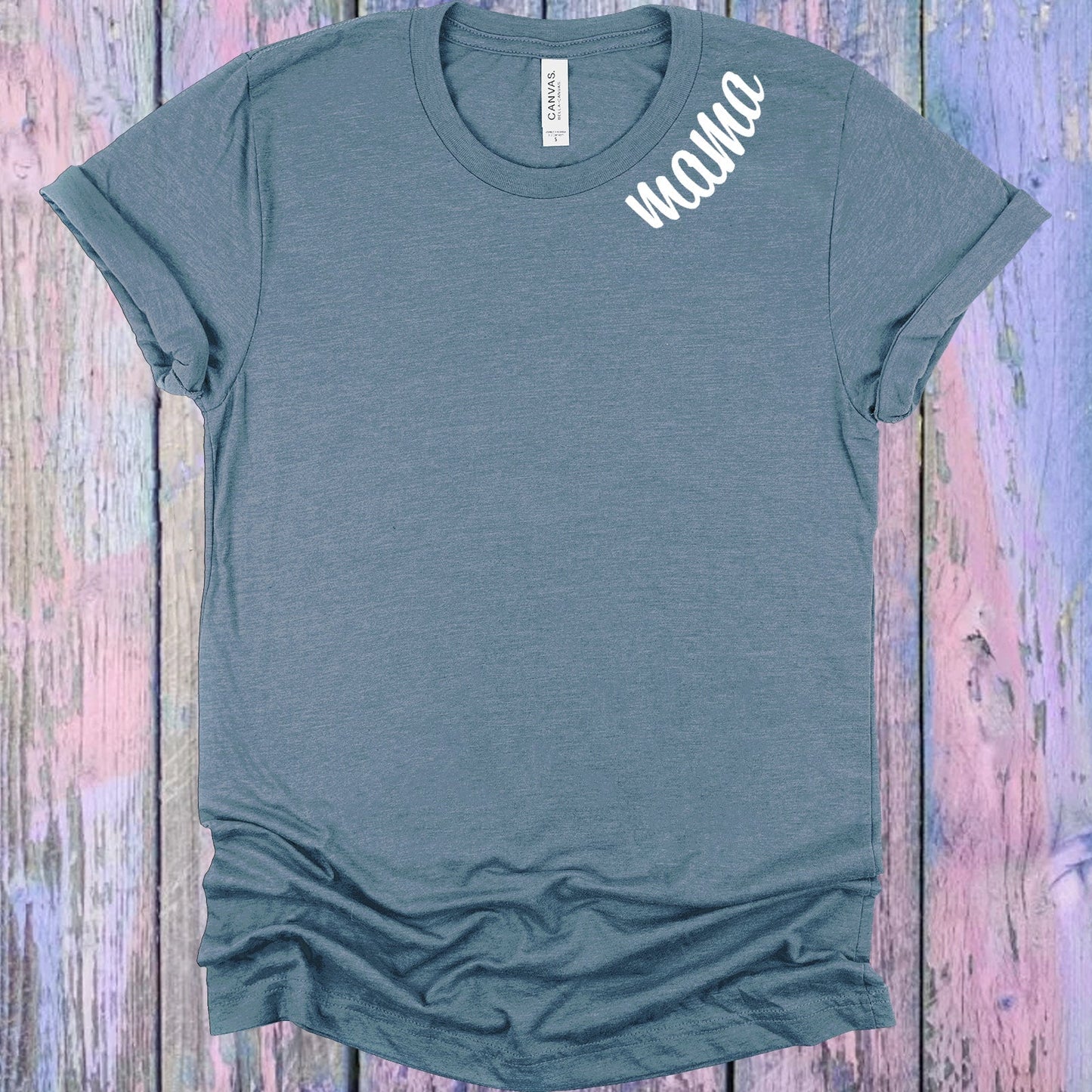 Mama Collar Graphic Tee